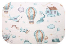 Mähkmed - 24977 - FLANELLTRÜKK - EGA - LOTNISKO - MINT - suurus 70x80 cm