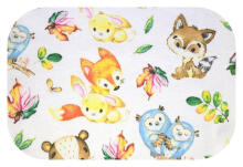 Diaper - 25196 - FLANNEL PRINT - EGA - JESIENNA BAJKA - size 70x80 cm