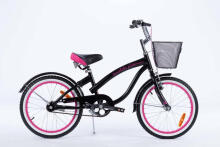 Ratas - XXIII - TOMABIKE 18" - CRUISER - MUST / ROOSA