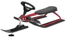 Juhitav kelk SNOWRACER ICONIC Punane/Must