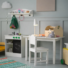 Made in Sweden, children’s table set, table + chair, Art. 401.538.59A