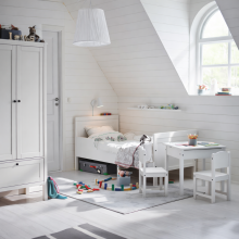 Made in Sweden, children’s table set, table +  2 chairs, Art. 102.016.73B
