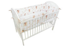 Bedding set - 6  parts - 120/90/360 - FAIRY - BEIGE