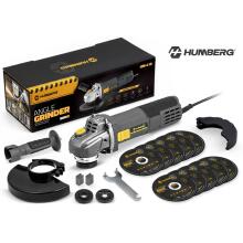 Nurgahöövel Diax 900W kiirusregulaatoriga, 10 ketast 125mm, võimas nurgahöövel Humberg HM-410