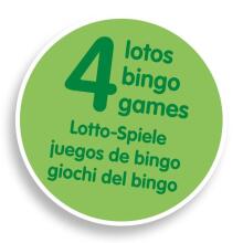 Õppemäng - Eduludo - Numbrite bingo (4 mängu)