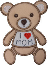 Bathing cover - 217 - TERRY - HAFT -TEDDY BEAR - size 100x100 - GREEN