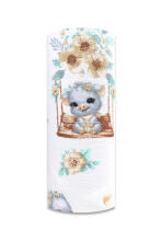 Mähkmed - 30046 - TETRA PRINT - EGA - PIGGY kiigel - HALL - suurus 70x80 cm