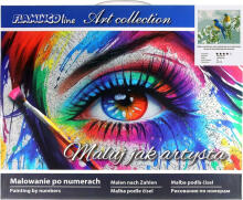 Numbrite järgi maalimine - 50593 - LINDUD HARUL - suurus 40x50 cm