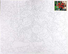 Numbrite järgi maalimine - 50517 - KÄBI - suurus 40x50 cm