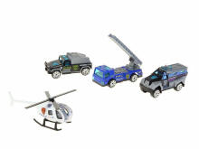 POLITSEIAUTODE KOMPLEKT HELIKOPTERIGA