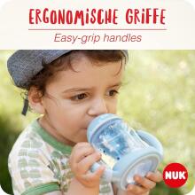 Nuk First Choice Art.285628  Bottle with silicone temperature control teat, 150 ml (6–18 months)