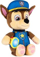 Paw Patrol Snuggle Up Pup  Chase Art.285881  Käpapatrulli muusikaline plush mänguasi - kaisukoer