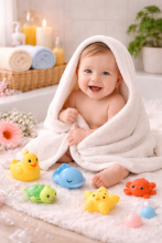 Bebe Basic Cotton Baby Towel  Art.285886 Grey Cotton frote towel 30x30 cm (100% cotton)