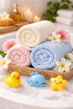Bebe Basic Cotton Baby Towel  Art.285894 Orange  Cotton frote towel 30x50 cm (100% cotton)