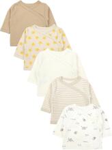 La Bebe™ Long-Sleeved Wrap Shirt for Newborn (1 pc), Art.024623, Size 56, 100% Cotton