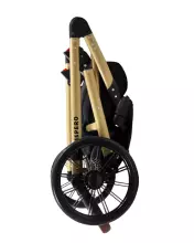 Babylux Aspero Art.286102 Black Coral Universal 3-in-1 stroller