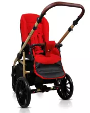 Babylux Aspero Art.286103 Black Flex Universal 3-in-1 stroller