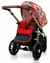 Babylux Aspero Art.286104 Blue Flex Universal 3-in-1 stroller