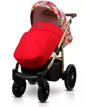 Babylux Aspero Art.286104 Blue Flex Universal 3-in-1 stroller