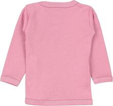 La Bebe™ Long-Sleeved Wrap Shirt for Newborn (1 pc), Art.024635, Size 56, 100% Cotton