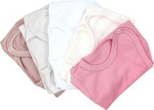 La Bebe™ Long-Sleeved Wrap Shirt for Newborn (1 pc), Art.024636, Size 56, 100% Cotton