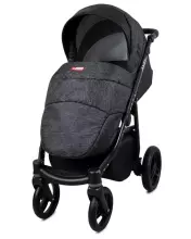 Babylux Axel Art.286125 Grey Flex Universal 3-in-1 stroller