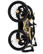 Babylux Margaret Gold Art.286155 Grey Flex Classic 3-in-1 baby stroller
