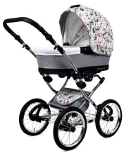 Babylux Margaret Exclusive Art.286178 Gold Grille Klassikaline 3-ühes lapsevanker