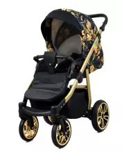 Babylux Color Lux Art.286192 Chili Flowers Universal 3-in-1 stroller