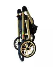 Babylux Color Lux Art.286200 Onyx Universal 3-in-1 stroller