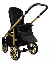 Babylux Color Lux Art.286201 Pansies and Roses Universal 3-in-1 stroller