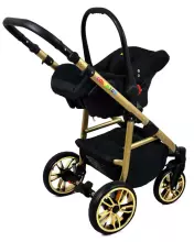Babylux Color Lux Art.286204 Silver Flex Universal 3-in-1 stroller