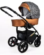 Babylux Miracle Art.286327 Gold Braid Universal 3-in-1 stroller