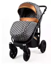 Babylux Miracle Art.286330 Misty Violet  Universal 3-in-1 stroller