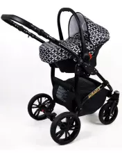 Babylux Miracle Art.286333 Tactical Maro Universal 3-in-1 stroller