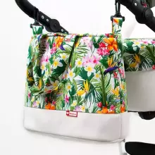 Babylux Tropical Art.286423 Chili Flowers Universal 3-in-1 stroller