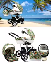 Babylux Tropical Art.286426 Hibiscus Universal 3-in-1 stroller