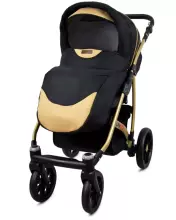 Babylux Largo Art.286488 Olive Black  Universal 3-in-1 stroller