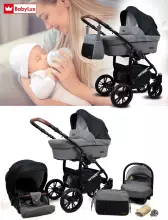 Babylux Optimal Art.286495 Chocolate  Universal 3-in-1 stroller