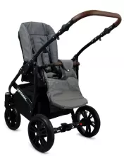 Babylux Optimal Art.286497 Grey Flex Universal 3-in-1 stroller