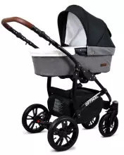 Babylux Optimal Art.286499 Grey Moro Universal 3-in-1 stroller