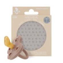 Hevea Natural Rubber Pacifier  Art.210831 Tan Beige  Natural Rubber Pacifier