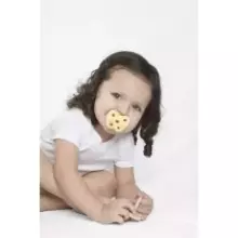 Hevea Natural Rubber Pacifier  Art.210831 Tan Beige  Natural Rubber Pacifier