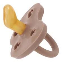 Hevea Natural Rubber Pacifier  Art.210831 Tan Beige  Natural Rubber Pacifier