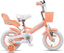 Glerc Kids Bike Wheels Collas 12'  Art.287139 Violet  Children's two-wheeled bicycle with additional wheels