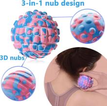 Haobin  Sensory Balls/Tip Foot Massager  Art.287148 Mix  Sensoorne pall 7.5 cm