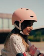BTwin Helmet  Art.MF500 Pink  Sertifitseeritud, reguleeritav kiiver lastele