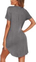 Italian Fashion Night Dress Art.287194 Pink Maternity/Nursing Nightgown