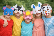 Farm animal mask Art.9676