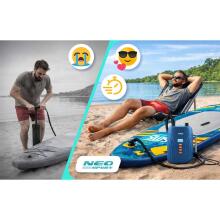 Elektriline pump SUP täispuhutavale madratsile + 6 adapterit 12V Neo-Sport NS-713